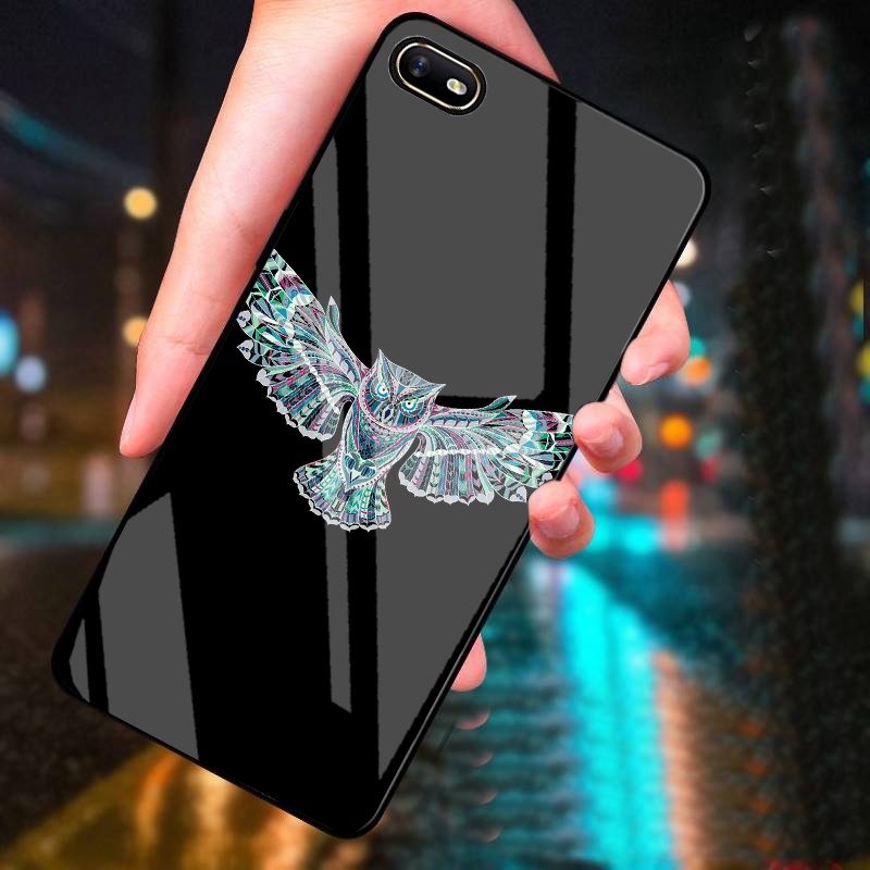 Ốp Lưng REALME C2 mặt kính cường lực cao cấp thiết kế riêng