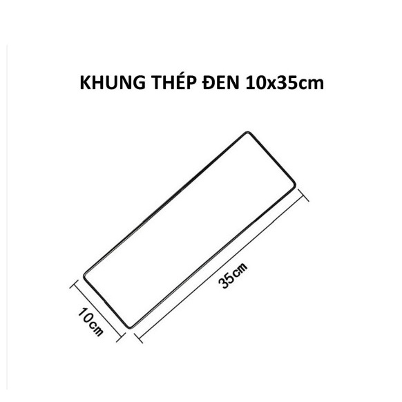 Khung rỗng 10x35 làm đế chân quây chó mèo. tặng chốt gắn