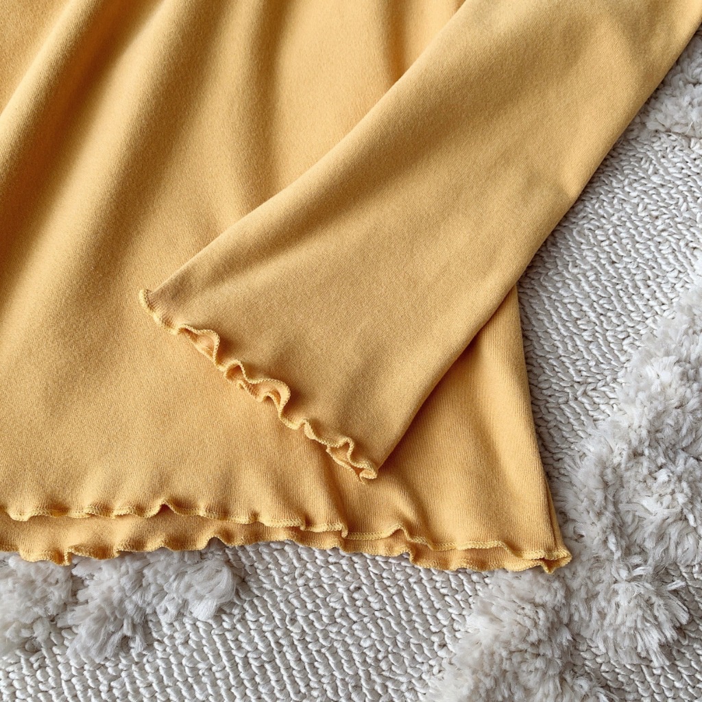 Áo Thun DàI Tay Cổ Cao ThờI Trang Thu Đông