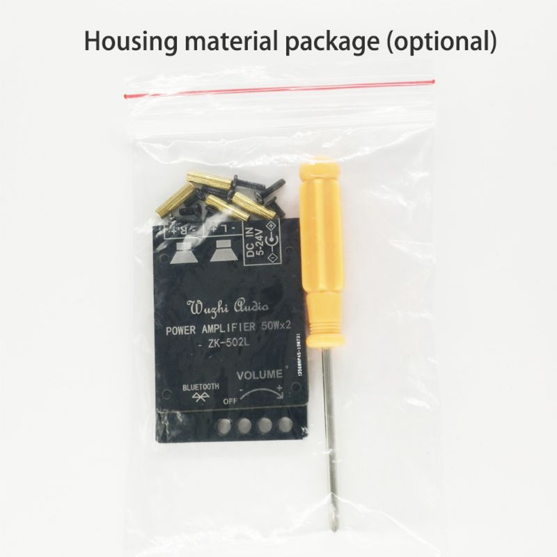 Bảng Mạch Khuếch Đại Âm Thanh Bluetooth 5.0 Mini Zk-502L Chuyên Dụng 2x50w