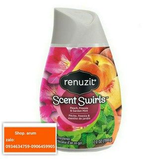 Sáp thơm phòng Renuzit Scent Swirls Peach - Mỹ - 198g