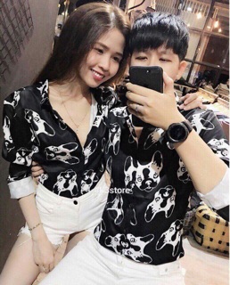 sơ mi lụa 3d