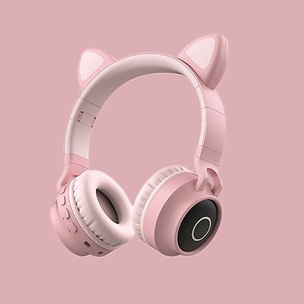 Tai nghe Bluetooth Cute Cat Kiểu Dáng Tai Mèo Không Dây Cao Cấp.