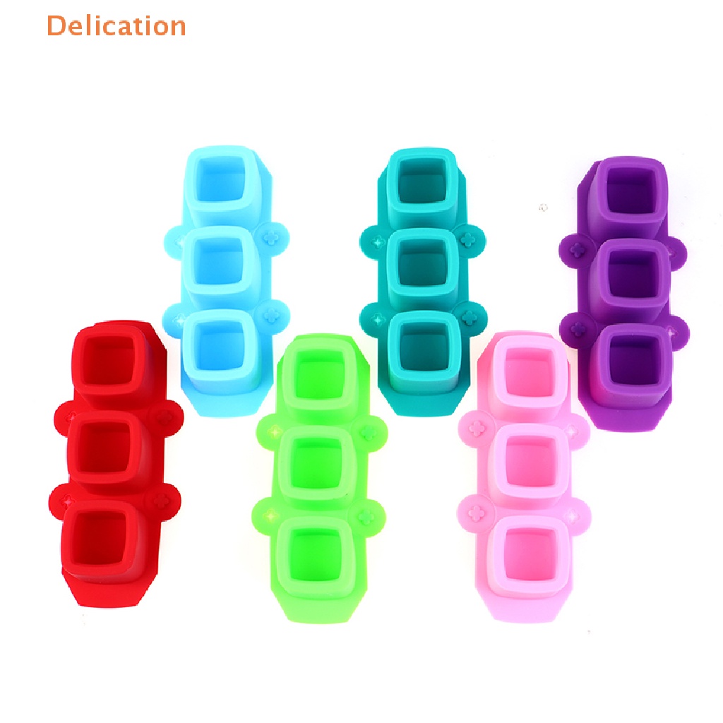 Khuôn Silicone Làm Chậu Hoa Hình Vuông DIY