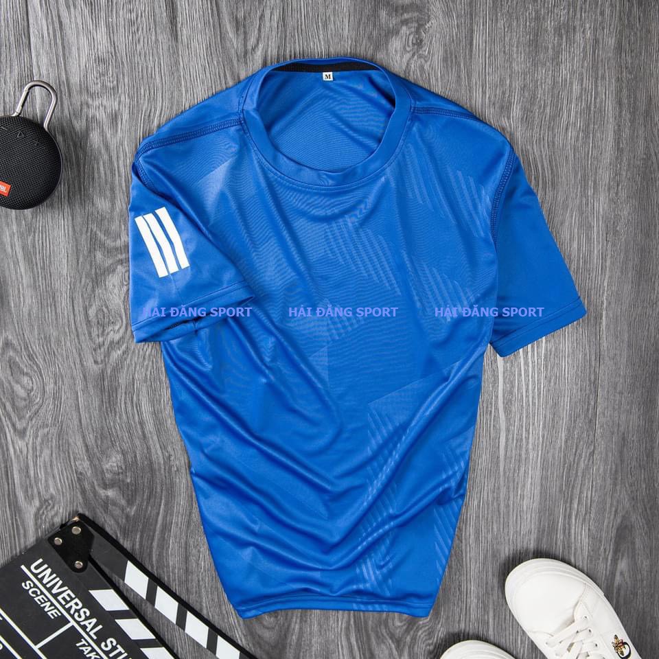 Áo Thun Tập GYM Nam Thể Thao Dập Vân Ép Cao Tân, Chất Thun Lạnh, Co Giãn 4 Chiều TS99 | BigBuy360 - bigbuy360.vn