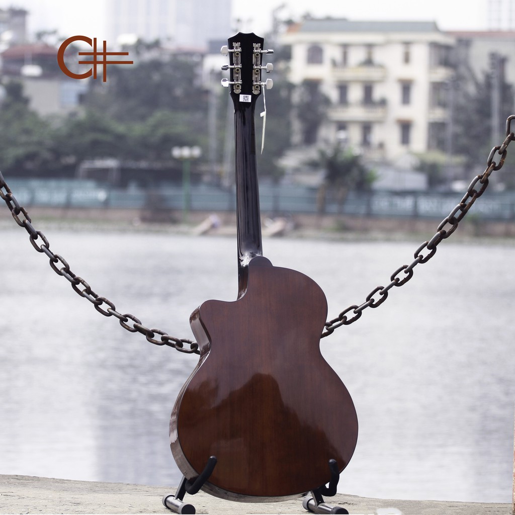 Đàn guitar Acoustic HD160  (TẶNG Bao Da, Phím Gảy)