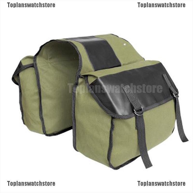 [TOPL] Túi Vải Canvas Chống Thấm Nước Gắn Yên Xe Mô Tô Du Lịch