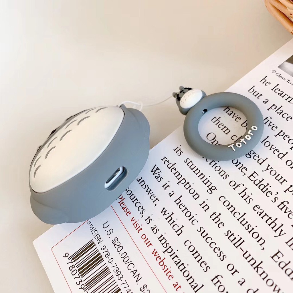 Vỏ bảo vệ bao đựng tai nghe Airpod 1/Airpod 2-Mã ốp totoro