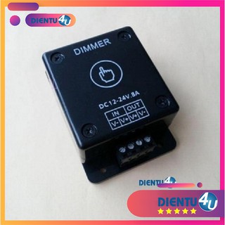 Bộ dimmer điều khiển độ sáng led 12v-24v 8a cảm ứng chạm