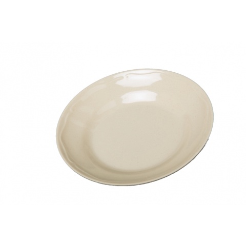 Dĩa Nhựa Melamine Sâu Lòng Màu Đen/Nâu