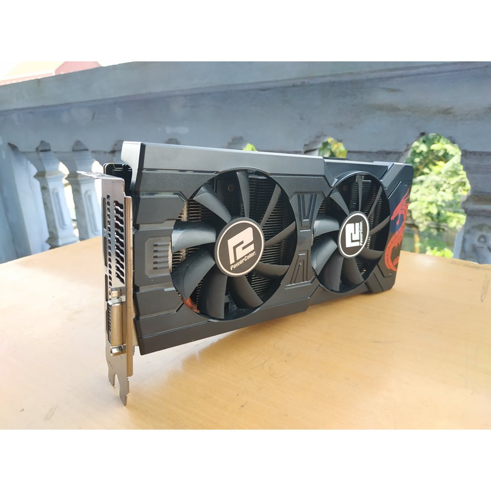 Card màn hình Powercolor RX 570 4G Red Dragon