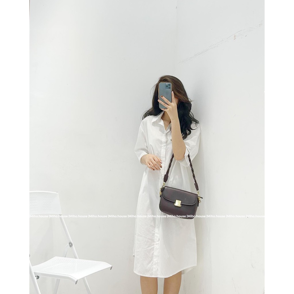 (FREESHIP) Đầm sơ mi ulzzang quảng châu cao cấp