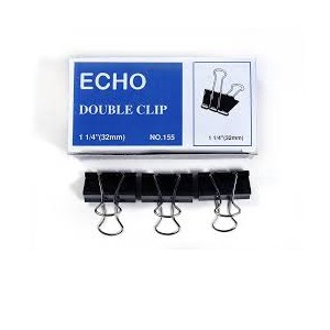 Kẹp bướm đen 32mm Echo ( 5 hộp )