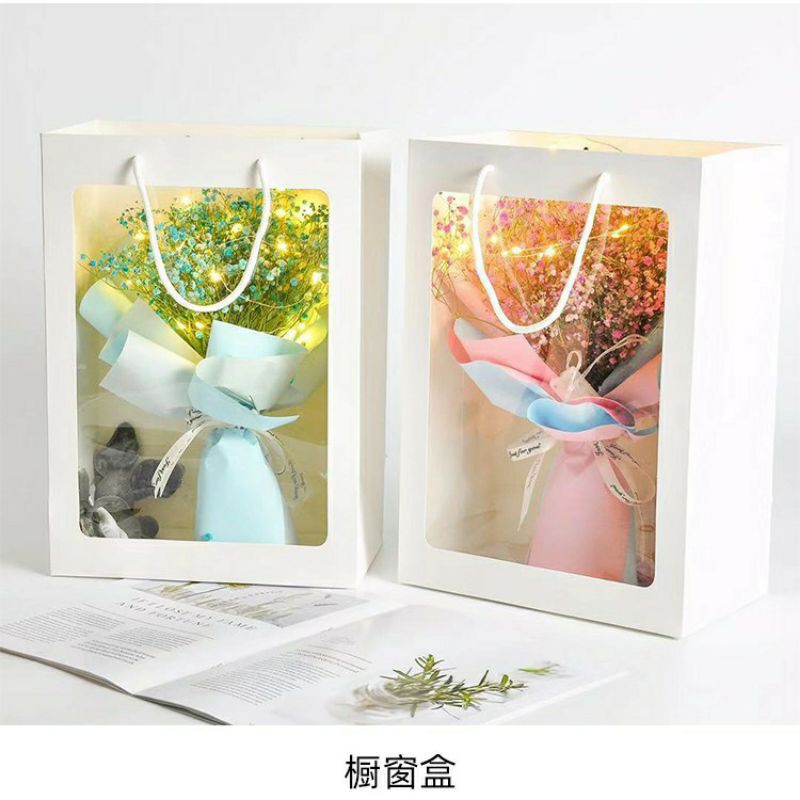 [RẺ VÔ ĐỊCH ] TÚI GIẤY MẶT KÍNH ĐỰNG BÓ HOA VÀ QUÀ TẶNG ,ĐẸP ,SANG TRỌNG ,LỊCH SỰ | BigBuy360 - bigbuy360.vn