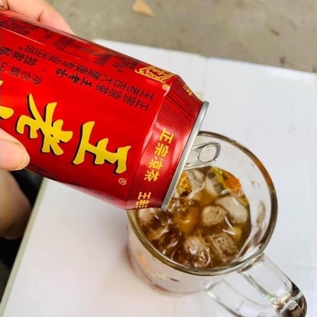 Trà sâm thảo mộc WangLaoJi hộp 24 lon - Đồ ăn vặt cô nương béo