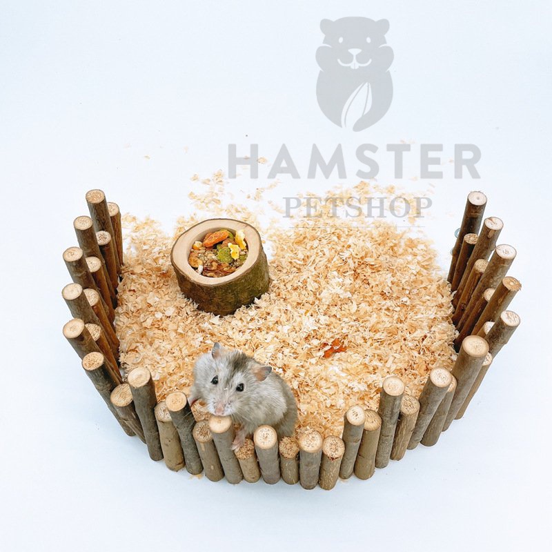 Bát ăn gỗ cho Hamster, thỏ , bọ , sóc