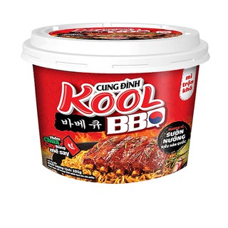 MÌ TRỘN KOOL BBQ SƯỜN NƯỚNG KIỂU HÀN QUỐC 105G