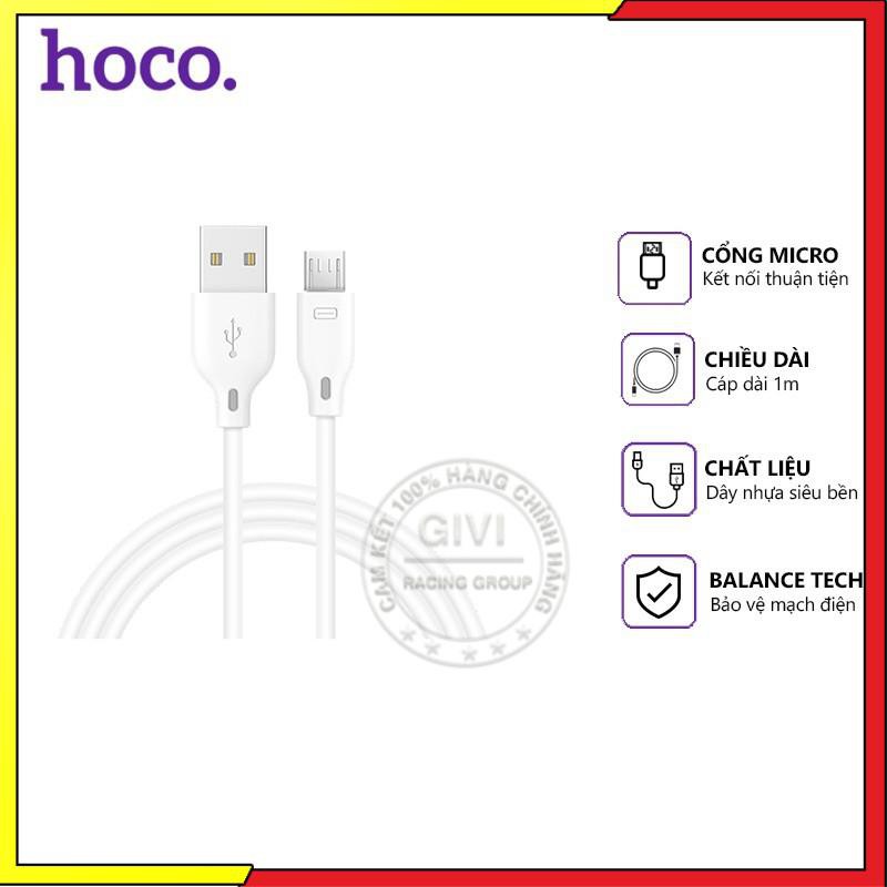 Cáp sạc nhanh LANEX LTC - N05M dây PVC 2.1A, cổng kết nối Micro Usb, dài 1m