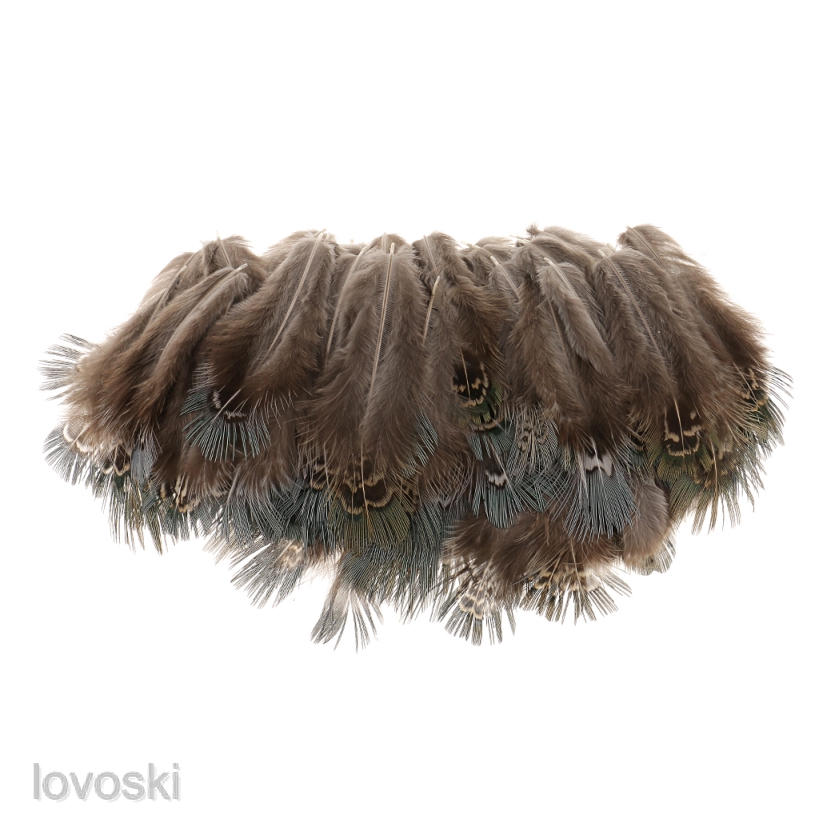 100 Lông Vũ 4-8cm Tự Làm Trang Sức