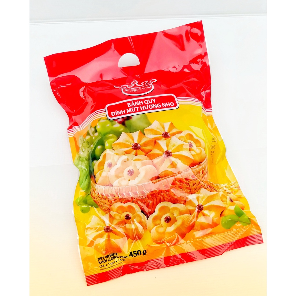 Bánh quy Bơ Nho Kinh Đô gói to 450g
