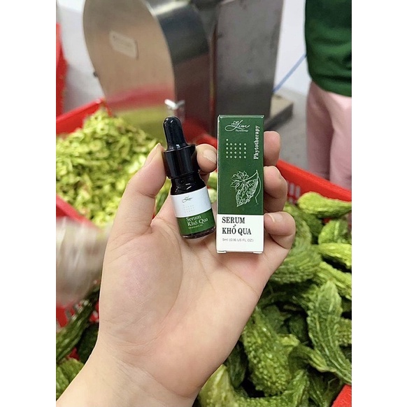 Serum Khổ Qua, Mướp Đắng Handmade Lim Farm - 100% Nguyên Chất - Giảm Mụn, Sáng Da, Chăm Sóc Da Mặt Hiệu Quả