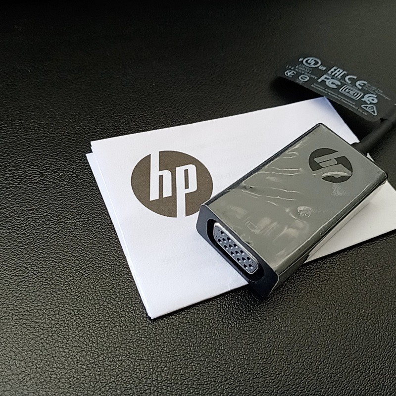 Cáp chuyển HDMI to VGA, Cáp chính hãng HP - HP HDMI to VGA Adapter, bảo hành 12 tháng