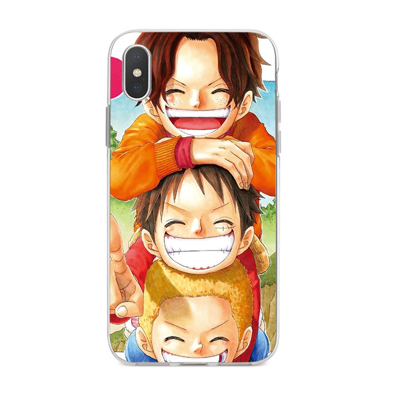 Ốp Lưng iPhone X 6 6s 6Plus 6s Plus 7 7Plus 8 8Plus 5 5s SE TPU mềm Case One Piece Ace