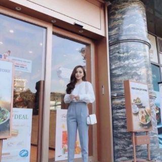 Quần baggy 1 cúc hot hit