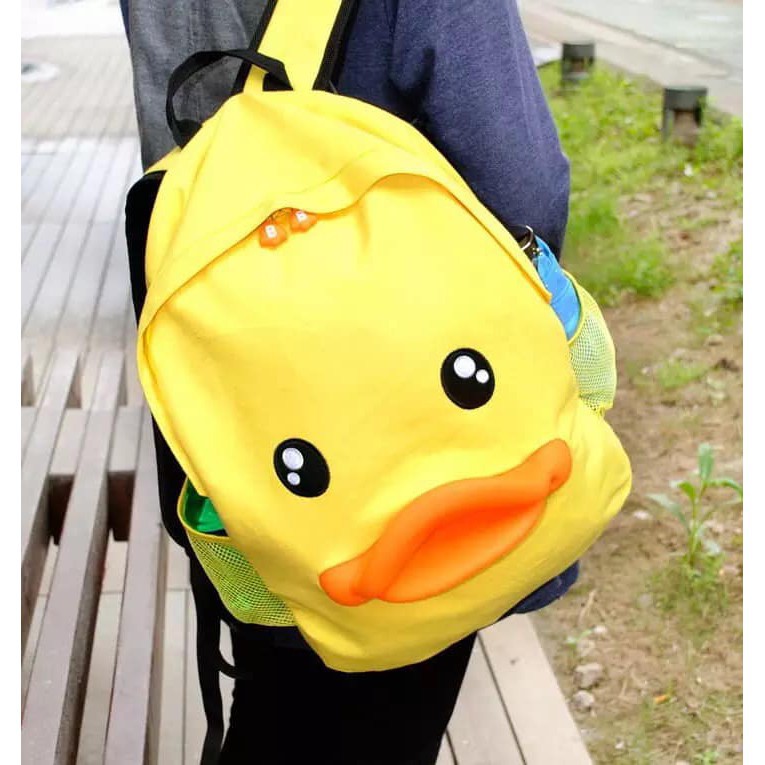 Balo đi học đi chơi con vịt vàng siêu độc lạ cute ulzzang ( 2 kiểu )