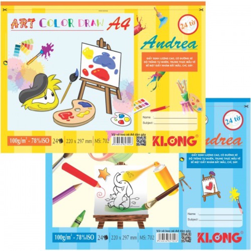 Vở vẽ A4 hàng công ty
