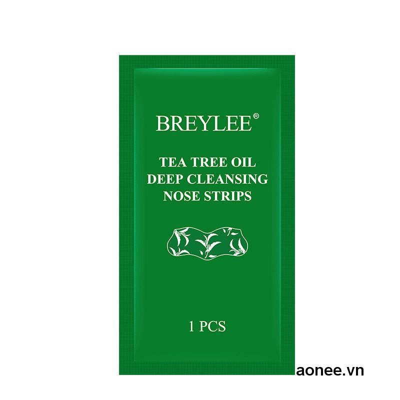 ✨✨Miếng Dán Lột Mụn Đầu Đen Cho Mũi Breylee Từ Dầu Cây Trà