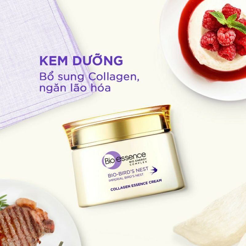 Mặt Nạ Ngủ Dưỡng Da Bio-Bird's Nest Tinh Chất Tổ Yến Collagen