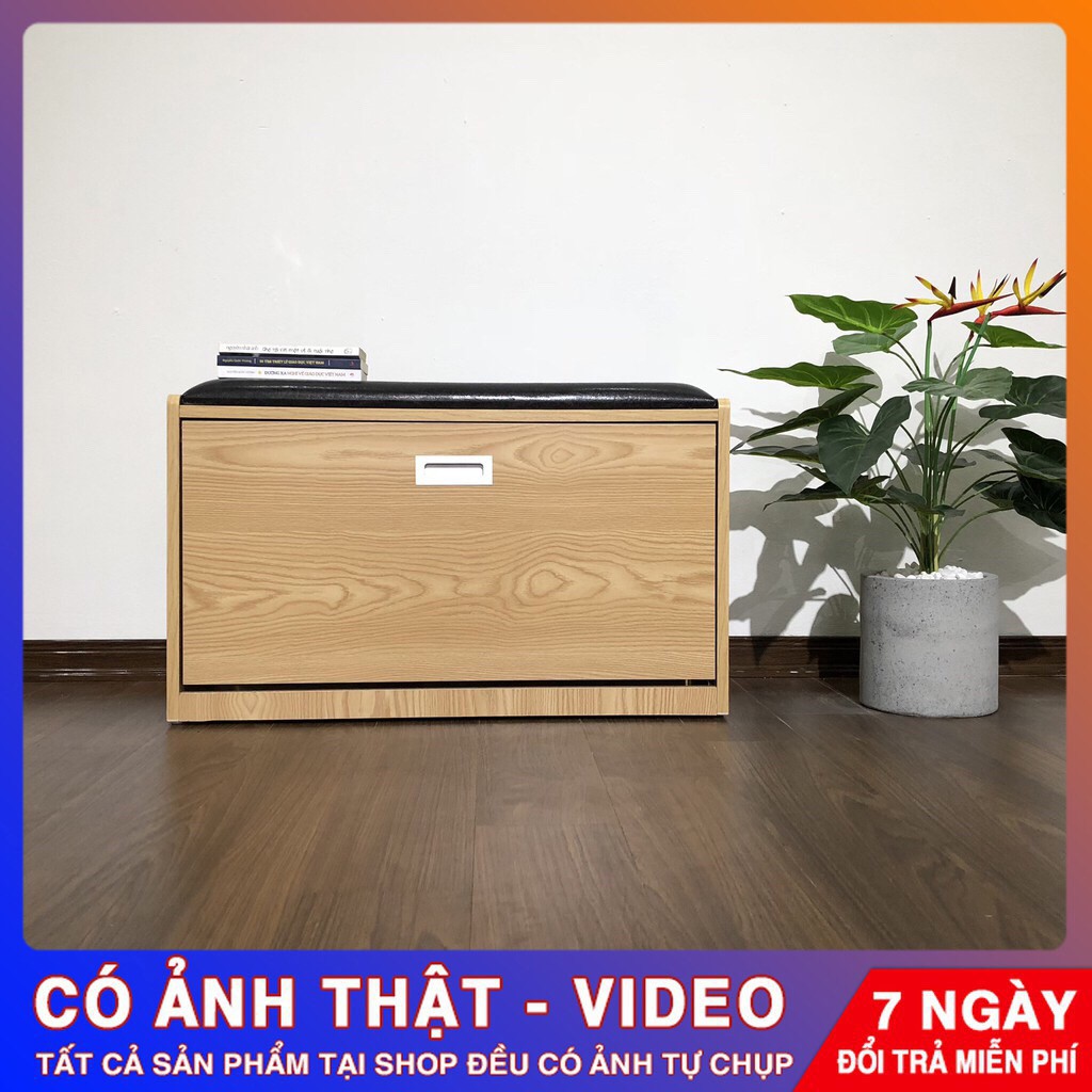 Tủ Giày Thông Minh 3 Tầng Có Ghế Ngồi Để Được Giày Cao Gót Kích thước 80x30x45 Để Được 12 Đôi