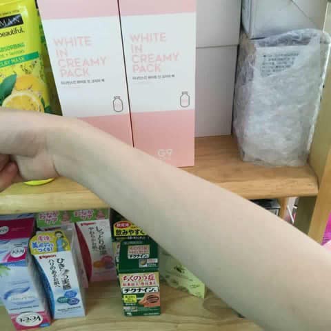 Kem Ủ Trắng G9-Skin White In Creamy Pack Whitening