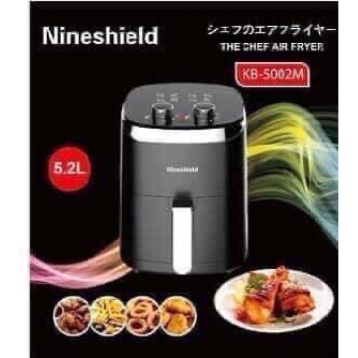 NỒI CHIÊN KHÔNG DẦU 5.2L NINESHIELD KB-5001M CÔNG SUẤT 1350W