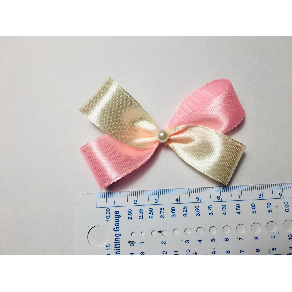 Nơ Trang Trí - Nơ Ruy Băng 7cm - Trang Trí Mũ Áo - Màu pha