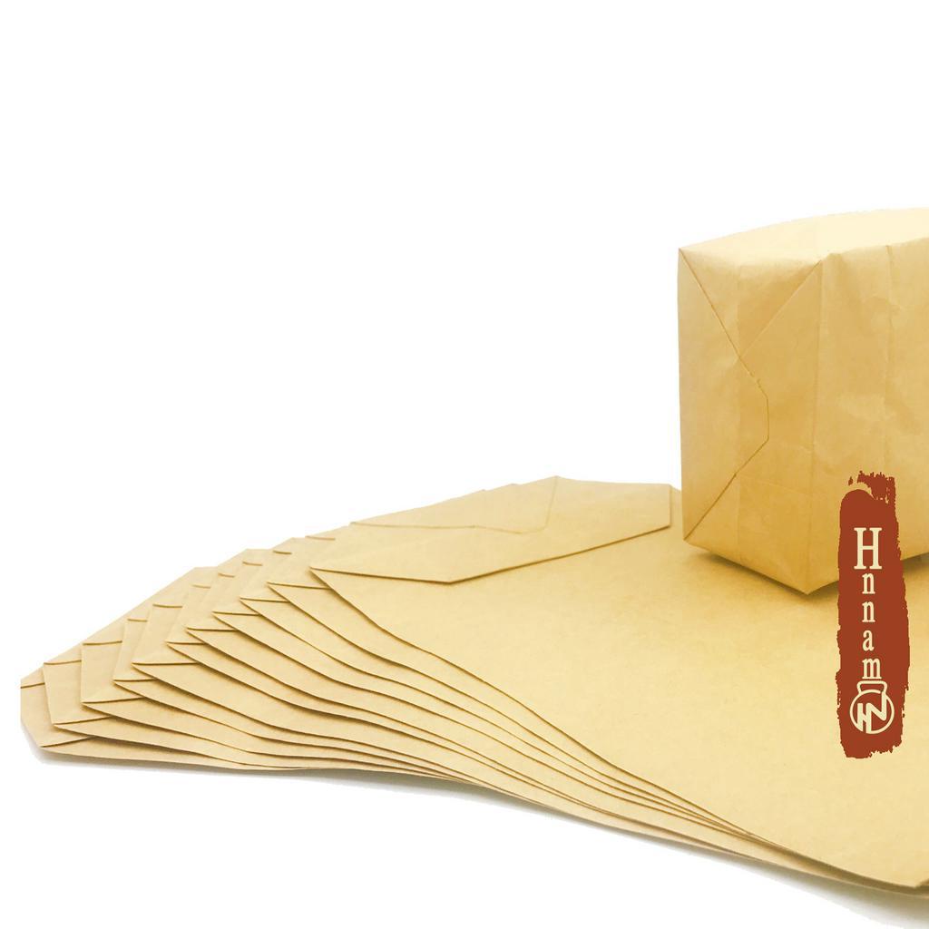 Combo 25 Túi giấy xi măng loại graft tốt 15*20*5 cm - Giải pháp tiện ích sử dụng đóng hàng gói đùi gà rán thực phẩm