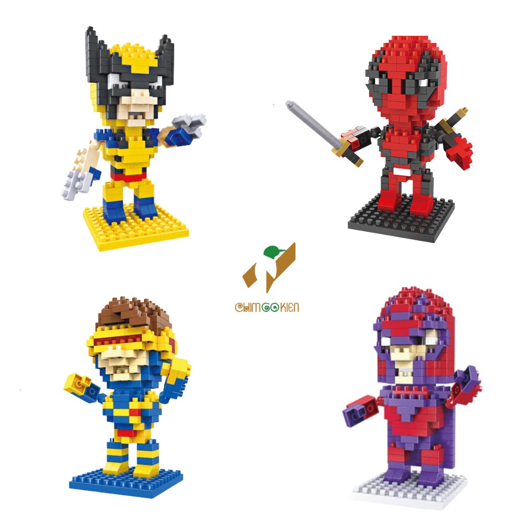 Xếp hình marvel xêp hình siêu nhân X-Men