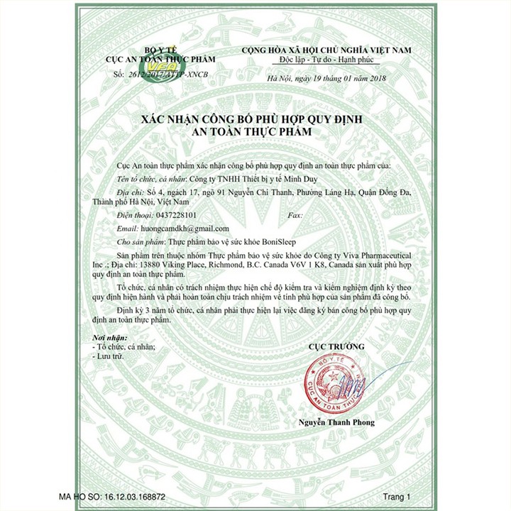 Bonisleep - Cho Giấc Ngủ Sâu Hơn