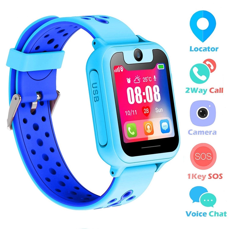 S6 VS S10 Smart watch LBS Kid Smart Watch Baby Gift Children SOS Call Anti Lost Monitor Watch