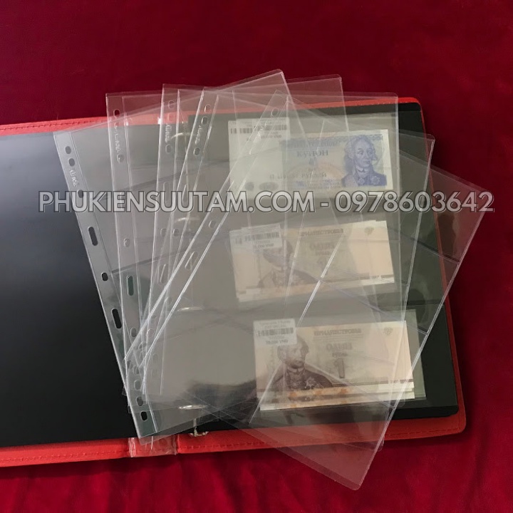 Phơi 8 ngăn trong đựng thẻ, tem thích hợp cho người sưu tầm tiết kiệm chi phí, không gian- SP001144