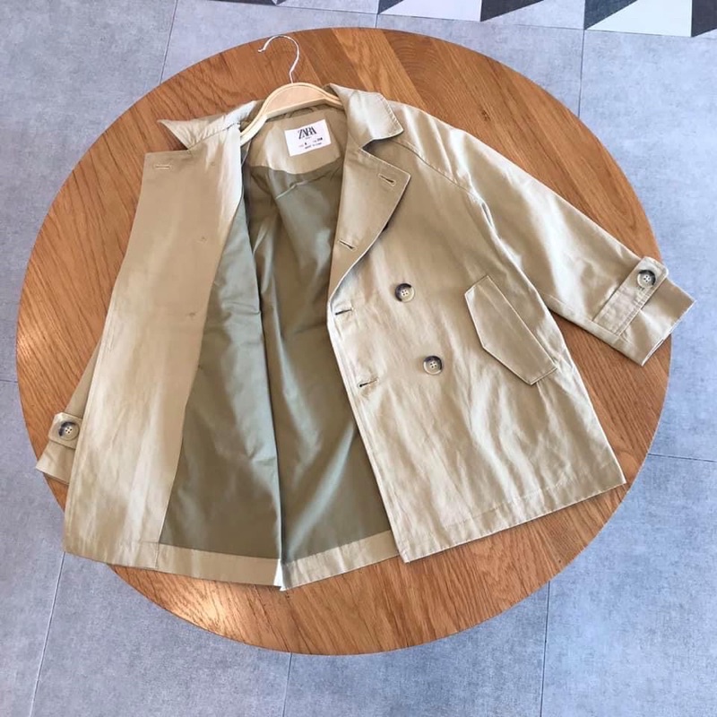 [Mã SKAMSALE07 giảm 10% đơn từ 150K] Áo khoác Trench Coat 2 hàng khuy | BigBuy360 - bigbuy360.vn