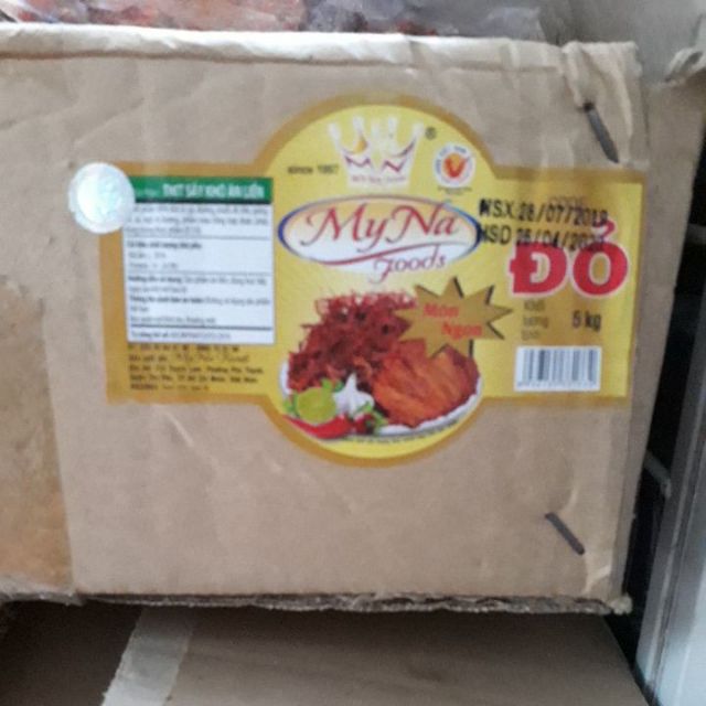 1kg khô lợn giả bò MyNa Foods  loại II 120k | BigBuy360 - bigbuy360.vn
