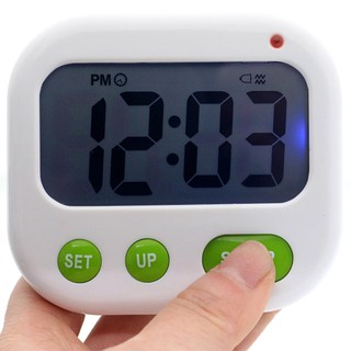 Vibration Alarm Luminova Led Digital Timer Electronic Candy Watch Desktop Display Student Clock Desk Gadgets DBV