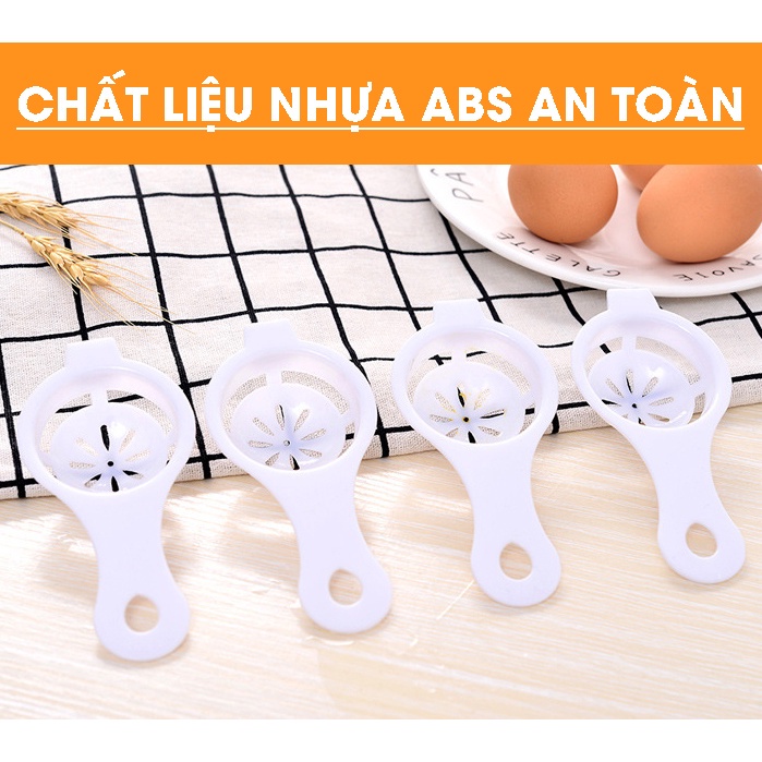 Dụng cụ tách lòng trứng làm bánh, nấu ăn ,tiện lợi, dễ dàng sử dụng