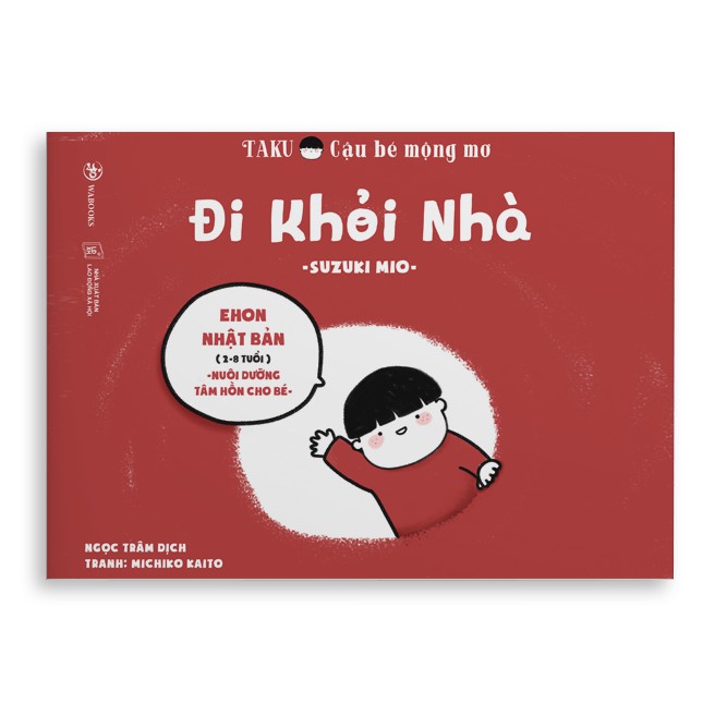 Sách Ehon Nhật Bản - Bộ 4 cuốn Taku cậu bé mộng mơ - Dành cho trẻ từ 2-8 tuổi