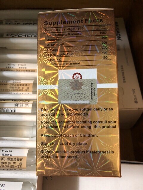 (Chuẩn Aut) Trắng da Tatio Active Gold Glutathione Nhật Bản | BigBuy360 - bigbuy360.vn