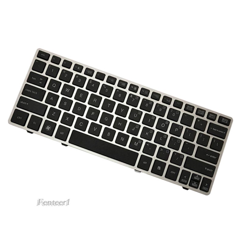 Khung Bạc Bảo Vệ Phím Tiếng Anh US Cho Laptop HP Elitebook 2560 2560p 2570P Fenteer1