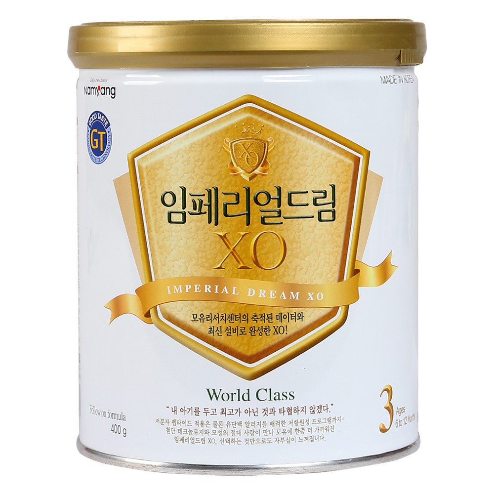 Sữa XO Imperial Dream 400g & 800g số 1,2,3,4. Chống táo bón vượt trội. Nhập khẩu Hàn Quốc