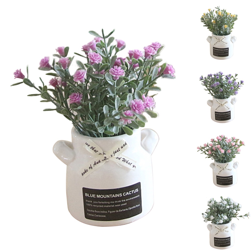 1 chậu cây bonsai nhân tạo dùng cho trang trí diy